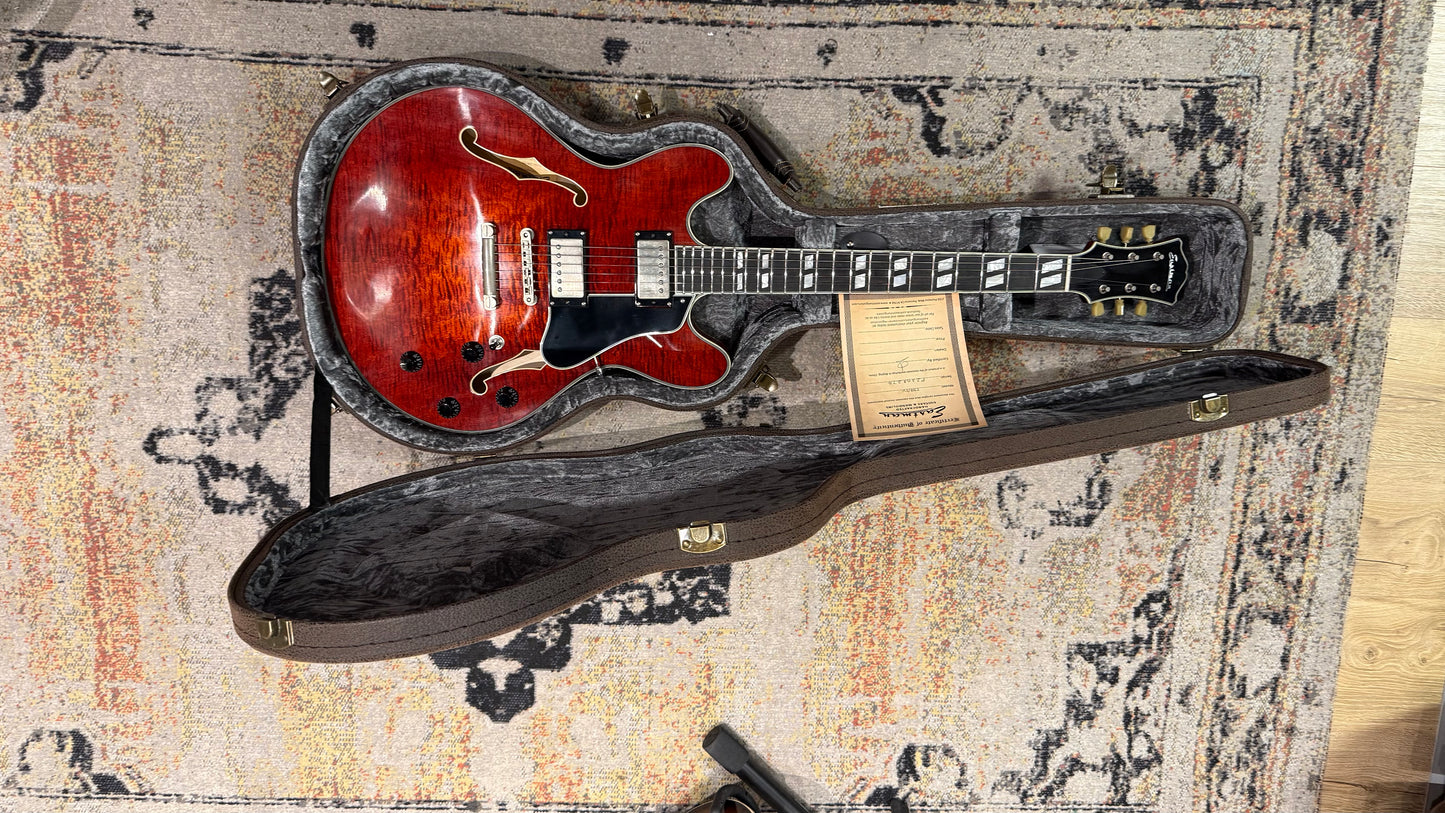 Eastman T59/TV 16" Thinline Seymour Duncan HB incl.case (B-stock)