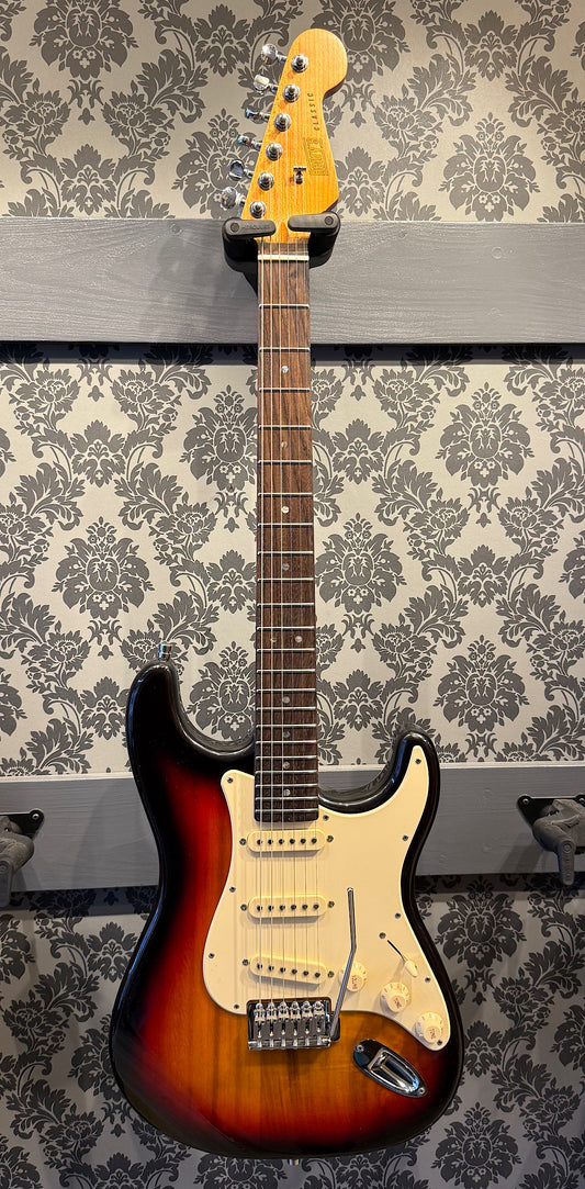 Henry's ST-1C Snake Sunburst Classic incl.bag