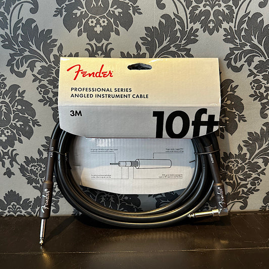 Fender Professional Cable 10ft (3M) angled