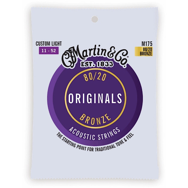 Martin M175 (11-52) Acoustic guitarstrings