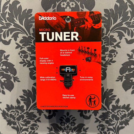 D'Addario CT-12 Micro Headstock Tuner