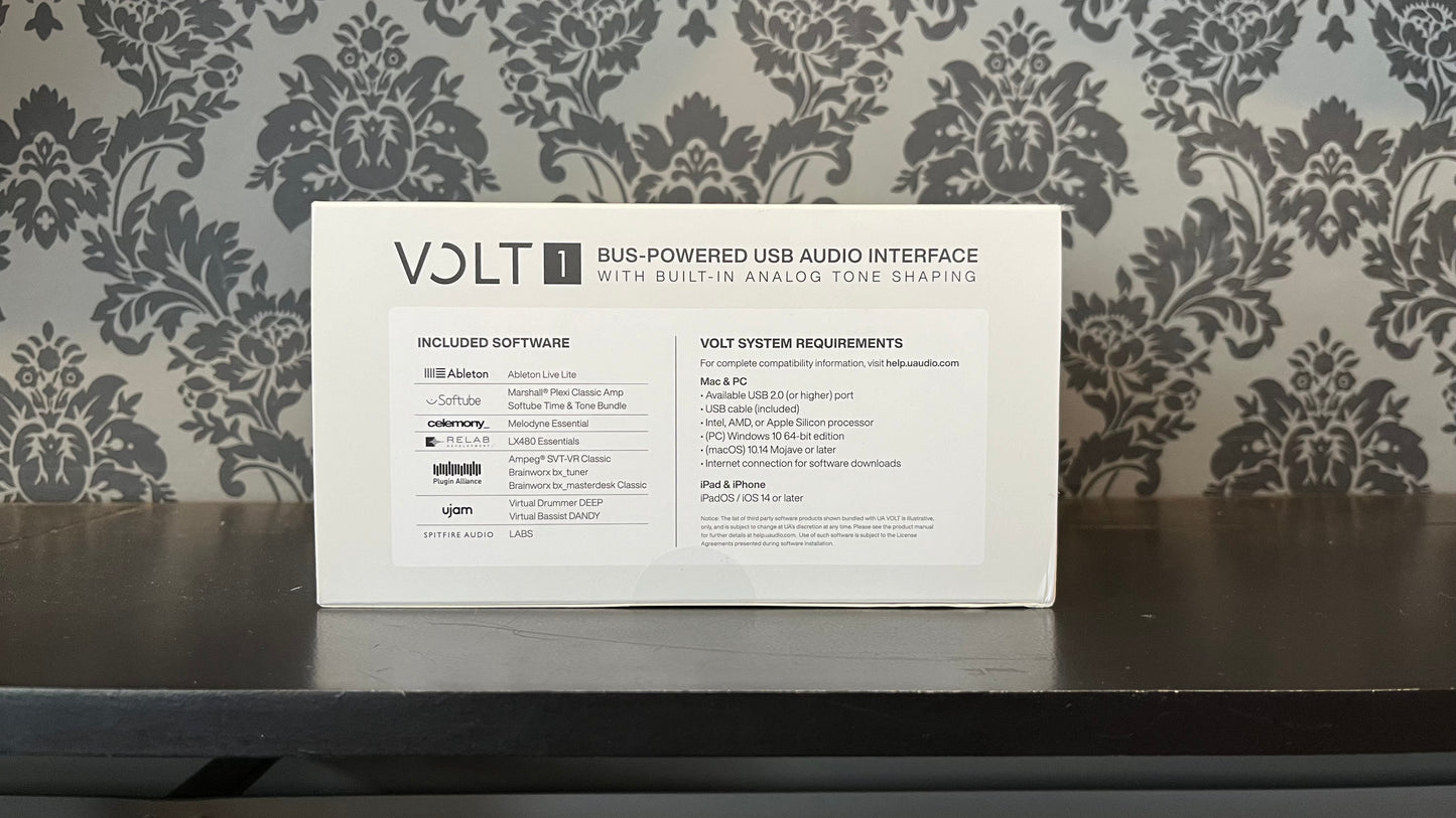 Universal Audio Volt-1 USB recording