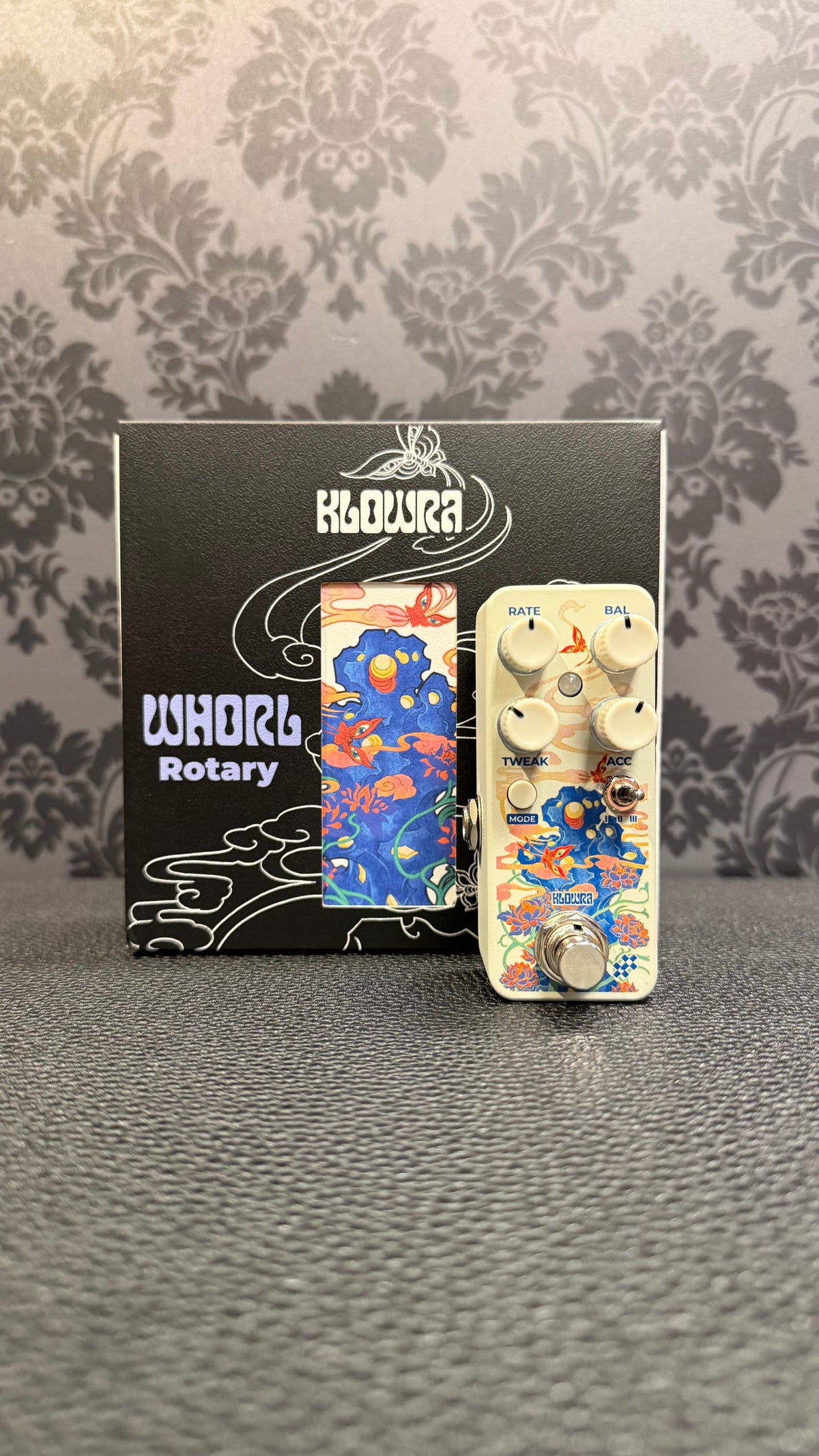 Klowra Whorl Rotary effect pedal