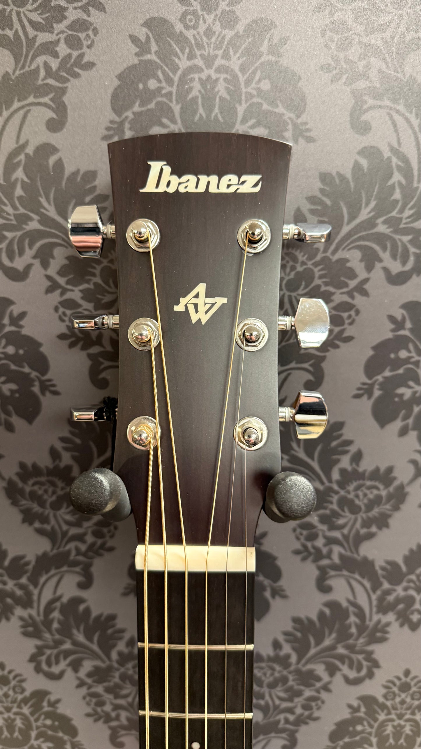 Ibanez AW247 CE Black Open Pore