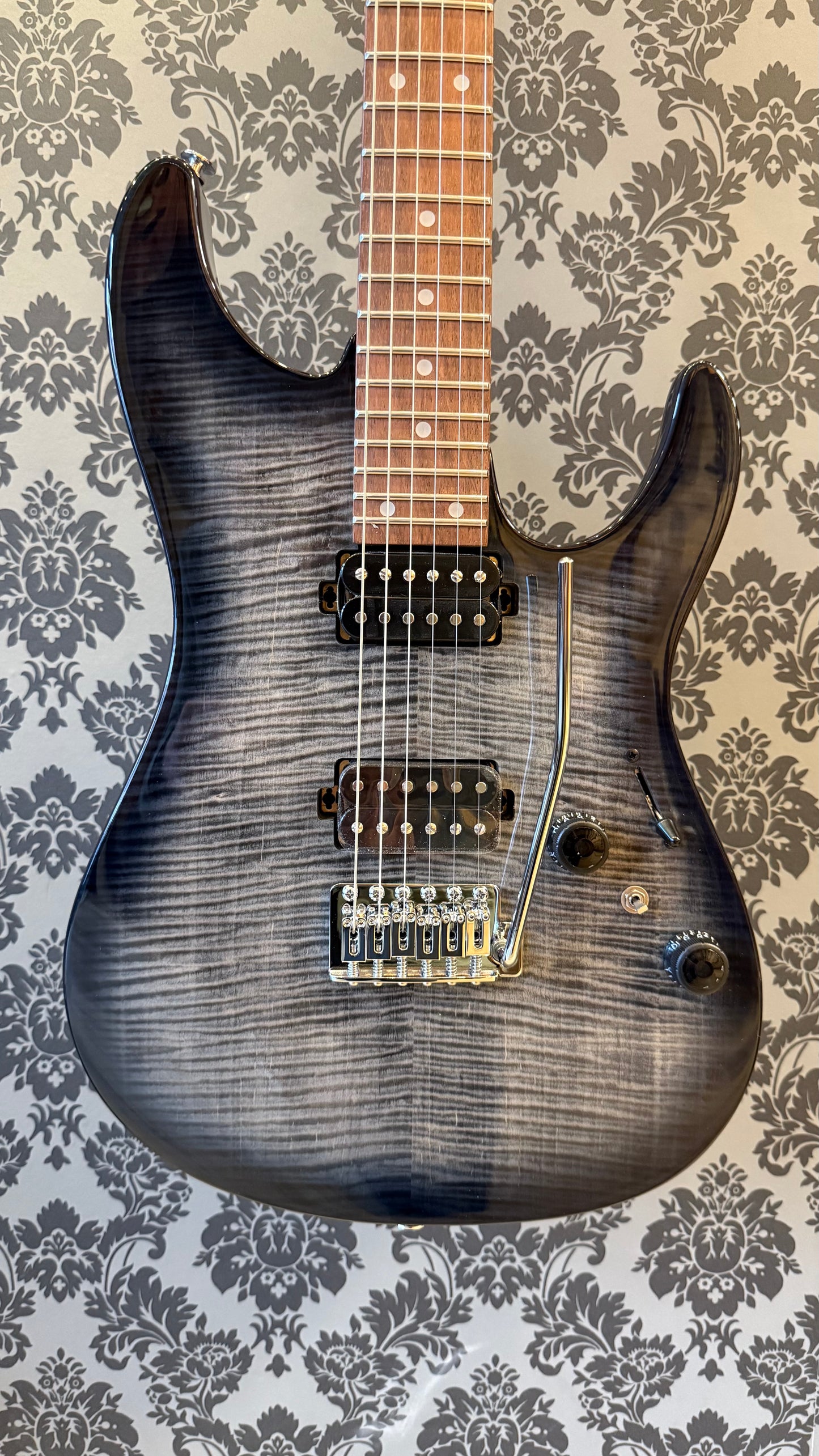 Ibanez AZ24S1F-TKS Transparant Black Sunburst