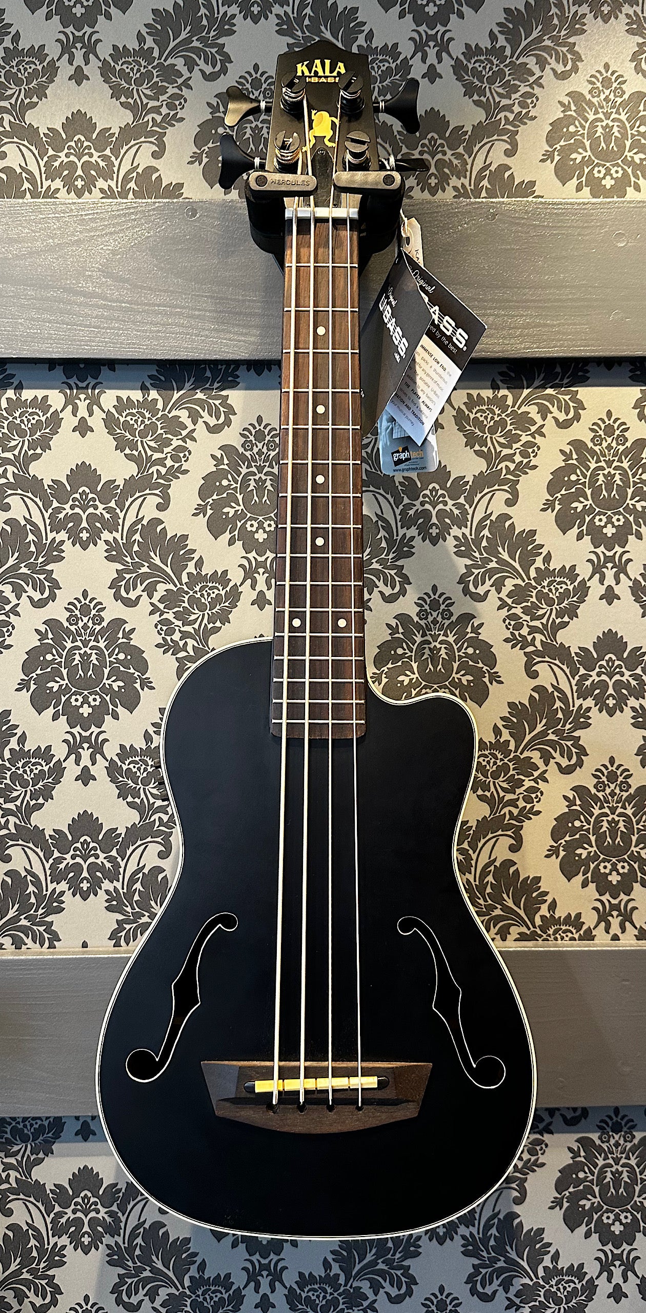 Kala U-Bass Journeyman Black Incl. gigbag