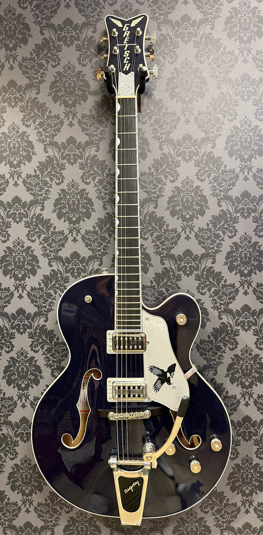 Gretsch G6136T-RR Rich Robinson Signature Raven's Breast Blue (occasion)