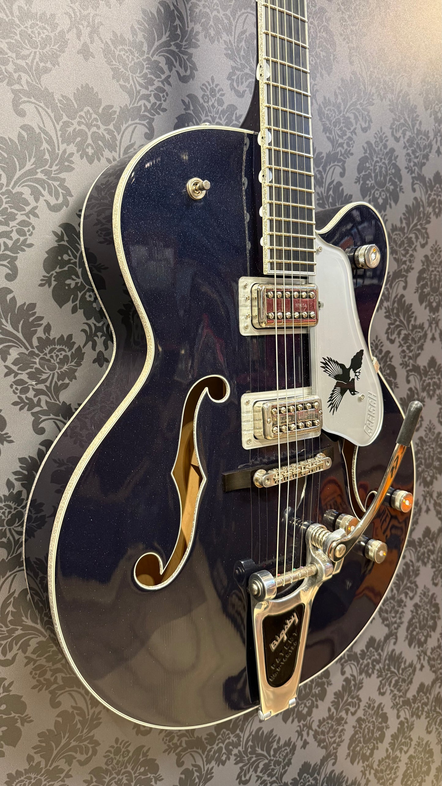 Gretsch G6136T-RR Rich Robinson Signature Raven's Breast Blue (occasion)
