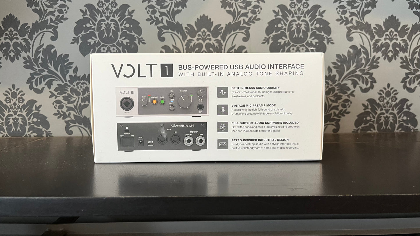 Universal Audio Volt-1 USB recording