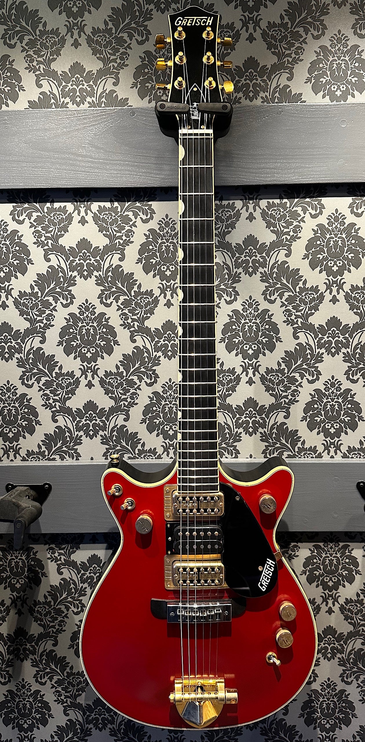 Gretsch G6131G-MY-RB Limited Edition Malcolm Young Signature Jet Incl. case (occasion)