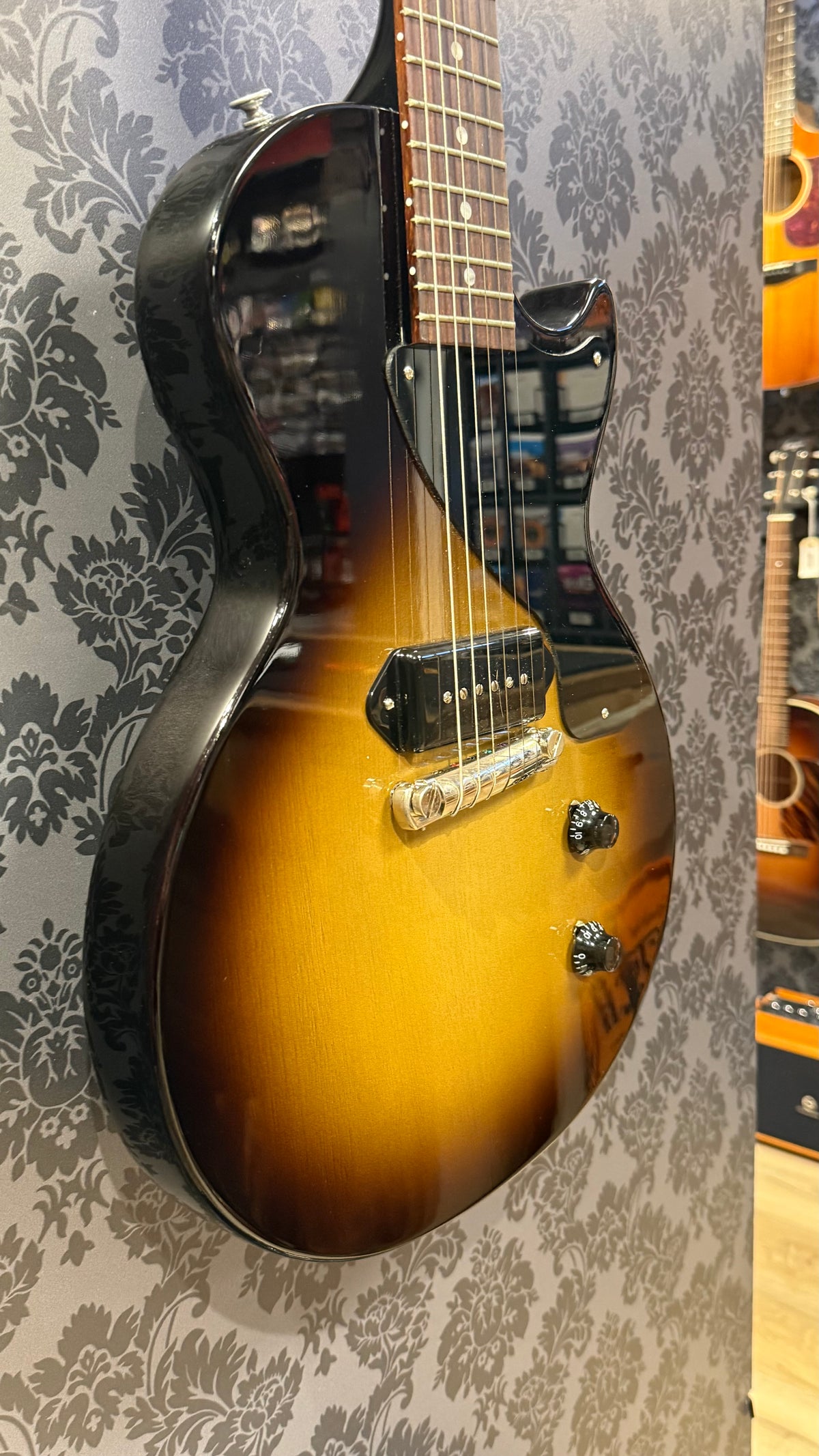 Gibson Les Paul Junior Vintage Tobacco Sunburst + case (occasion)