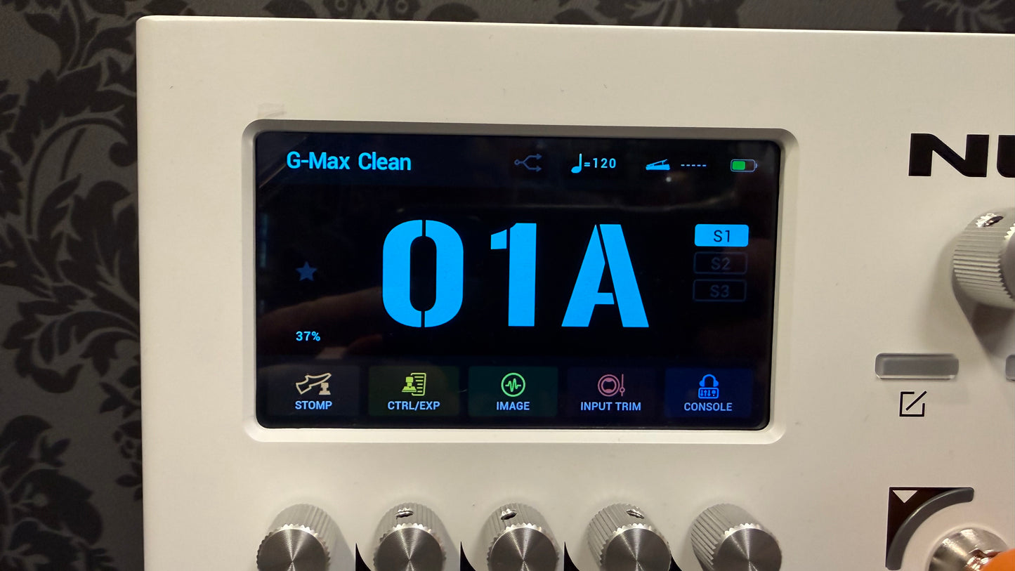 Nux MG-50Li/ Modeling Amp Cloud White