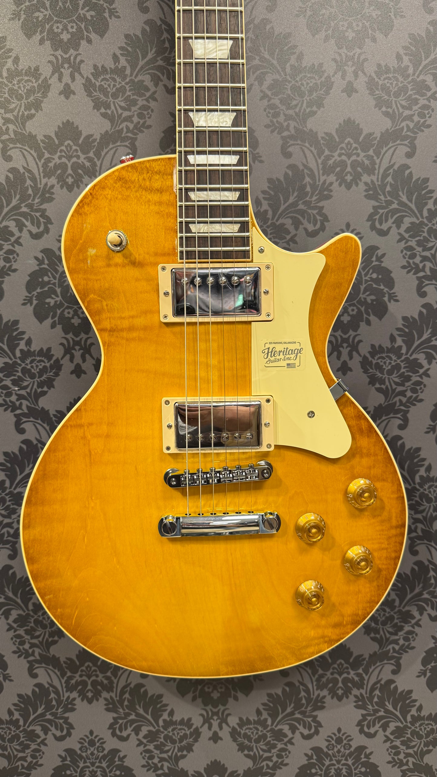 Heritage H-150 Dirty Lemon Burst Incl. Case