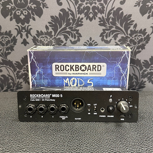 Rockboard MOD 5 - Cab SIM + DI Patchbay (occasion)