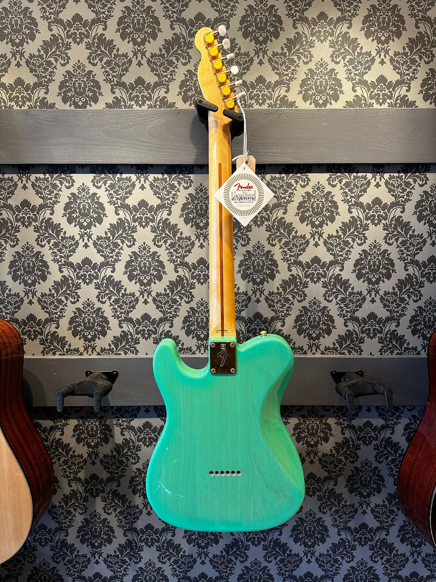 Fender Richie Kotzen Telecaster Seafoam green Japan Incl. case (occasion)