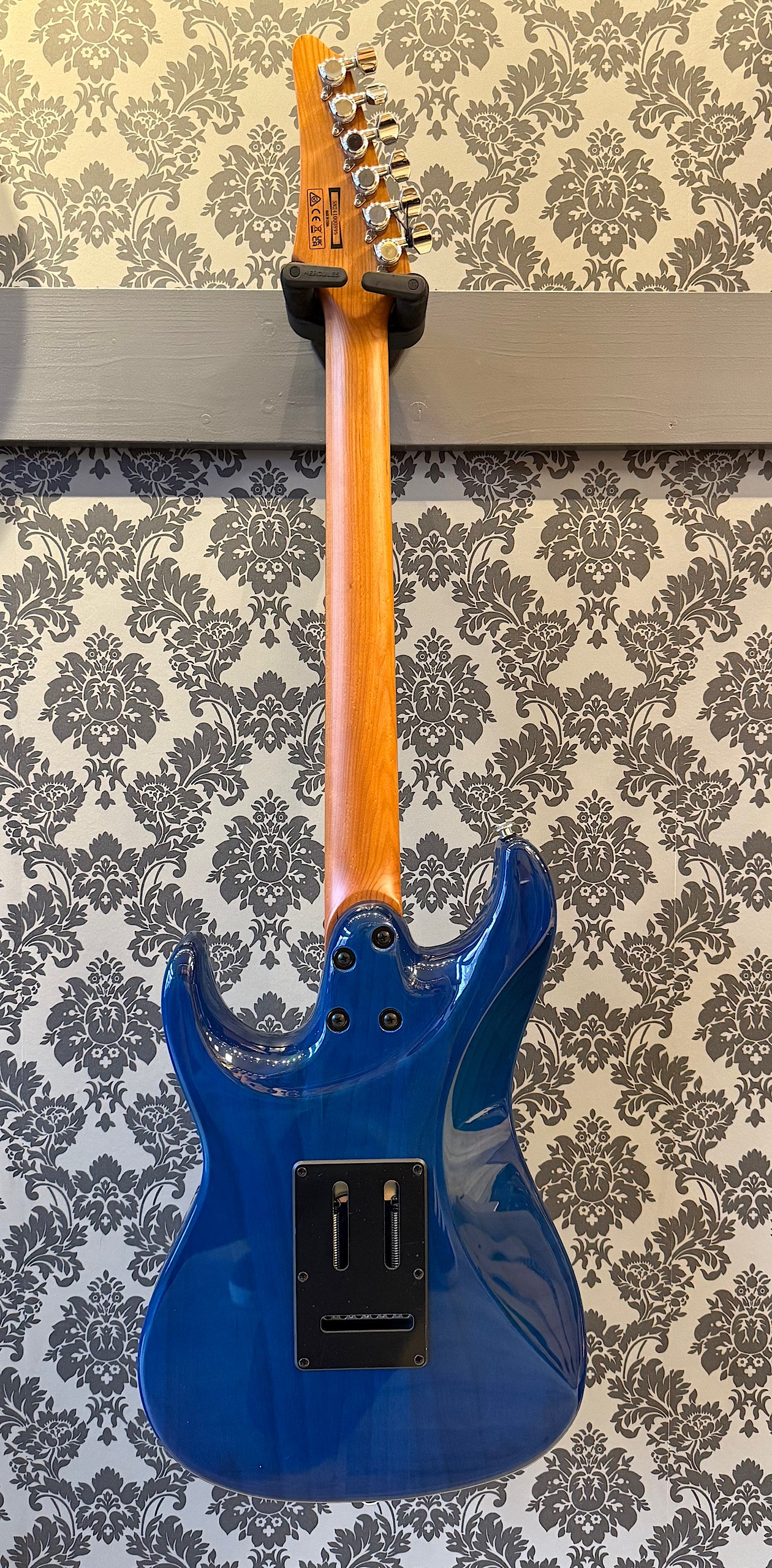 Ibanez AZ22S1F-TXB Transparent Turquoise Burst