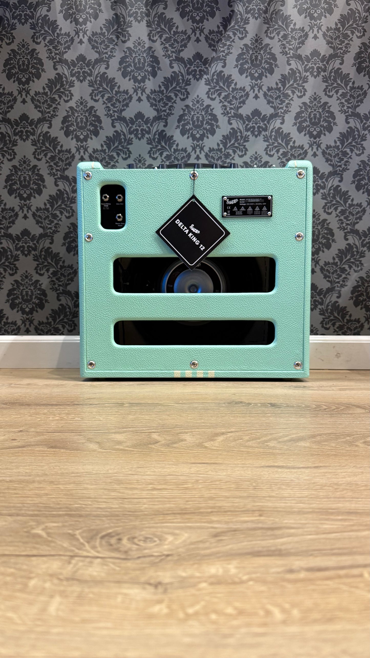 Supro Delta King 12 Combo - Seafoam/Cream