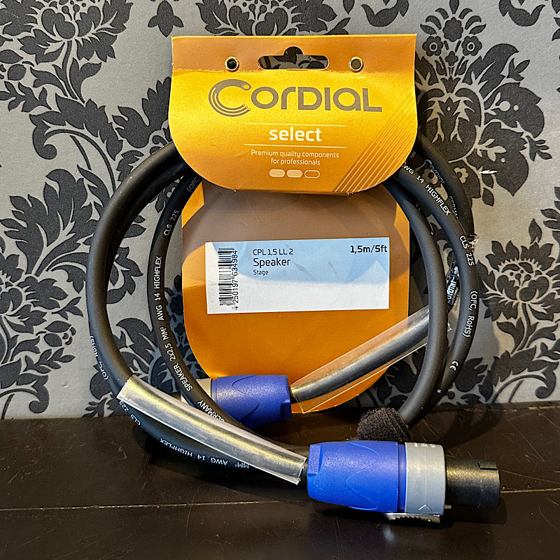 Cordial CPL1.5LL2 speaker cable 1.5m