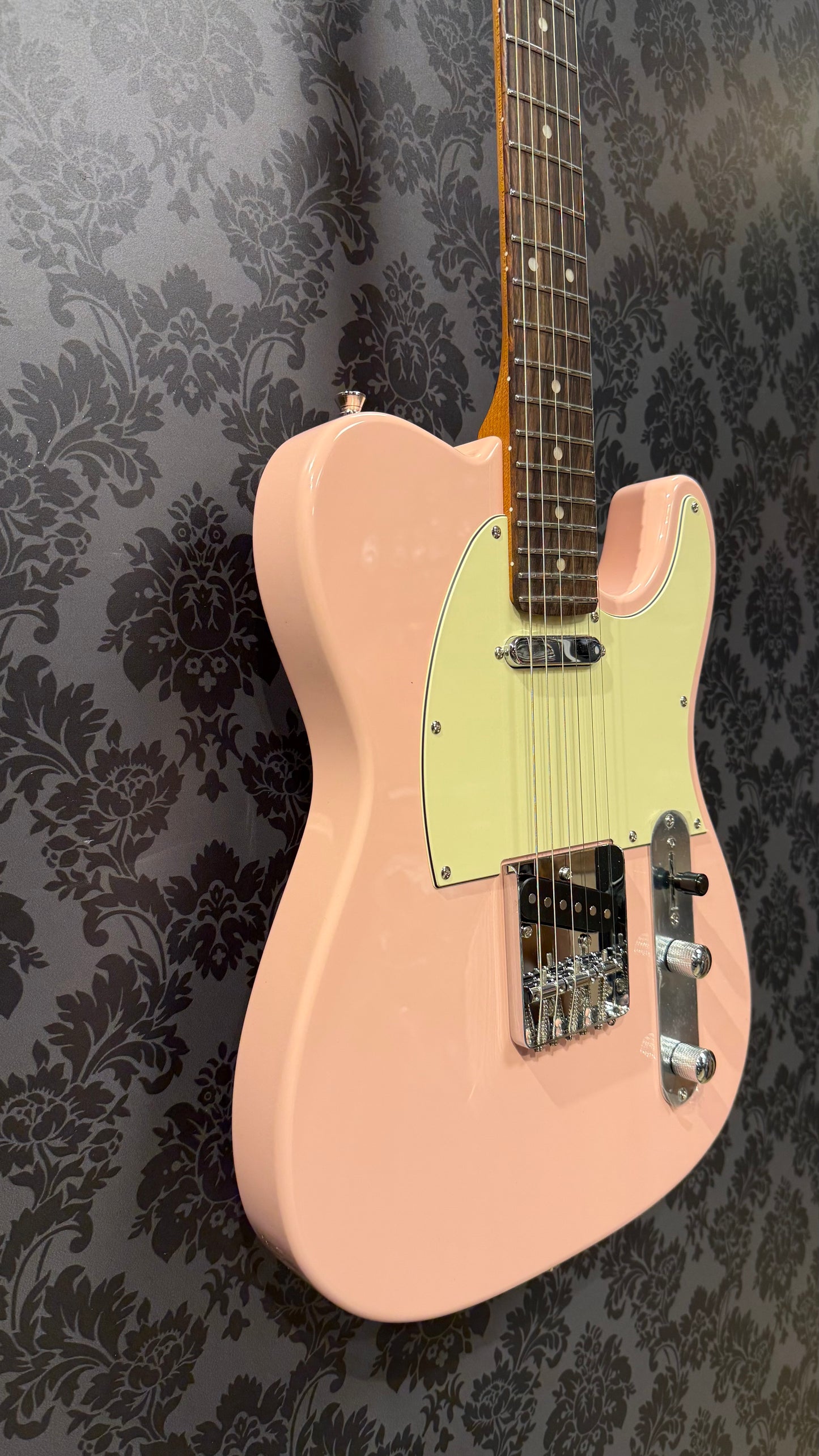 JET Guitars JT300 tele Shell Pink