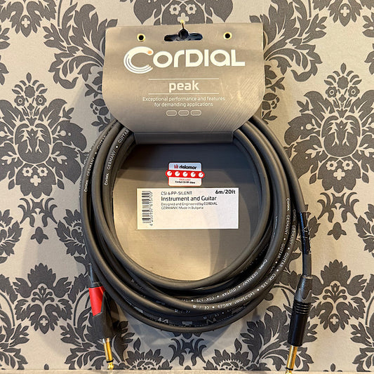 Cordial CSI6PP-SILENT Peak Jack straight 6m