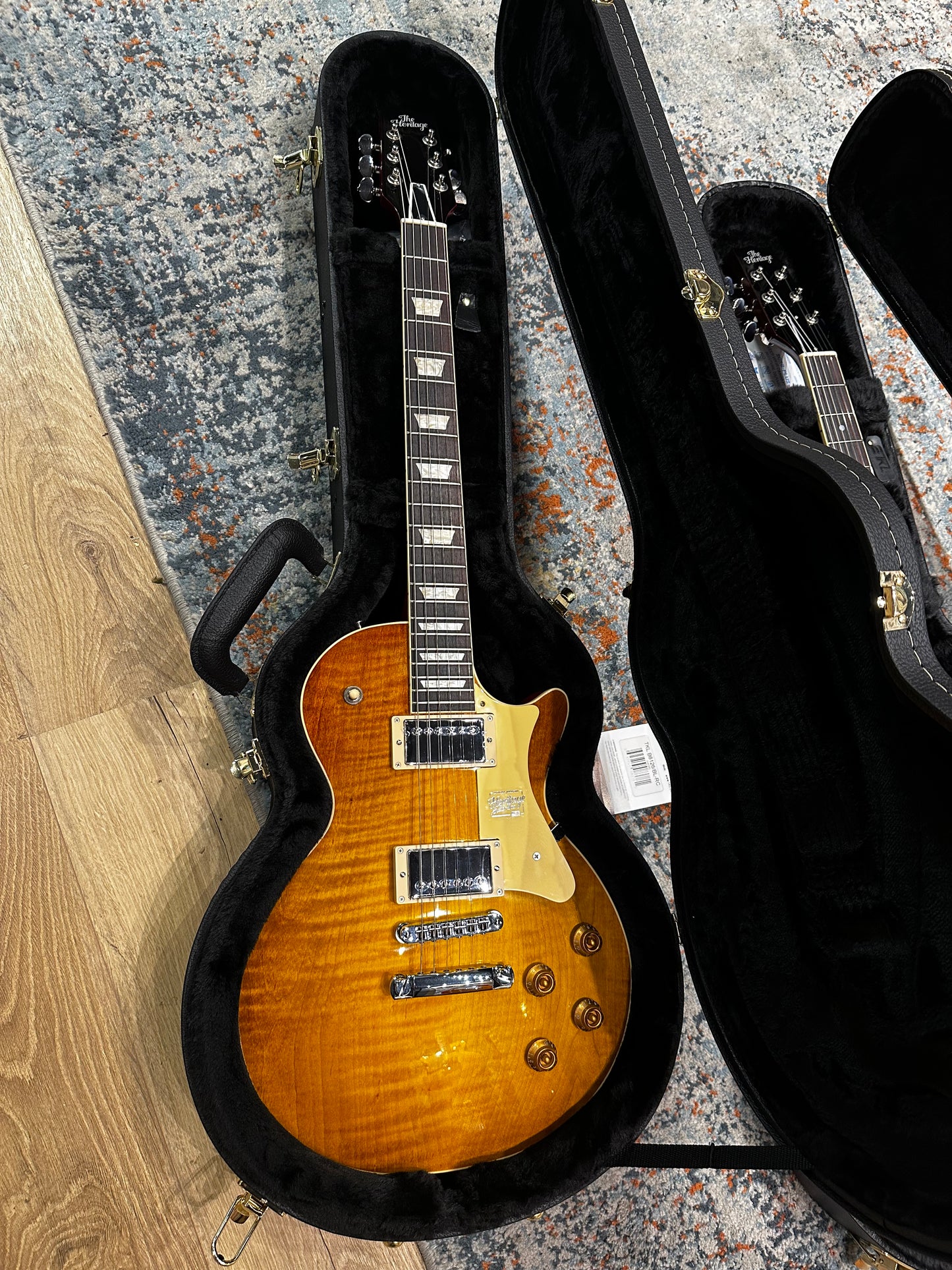 Heritage H-150 Dirty Lemon Burst Incl. Case