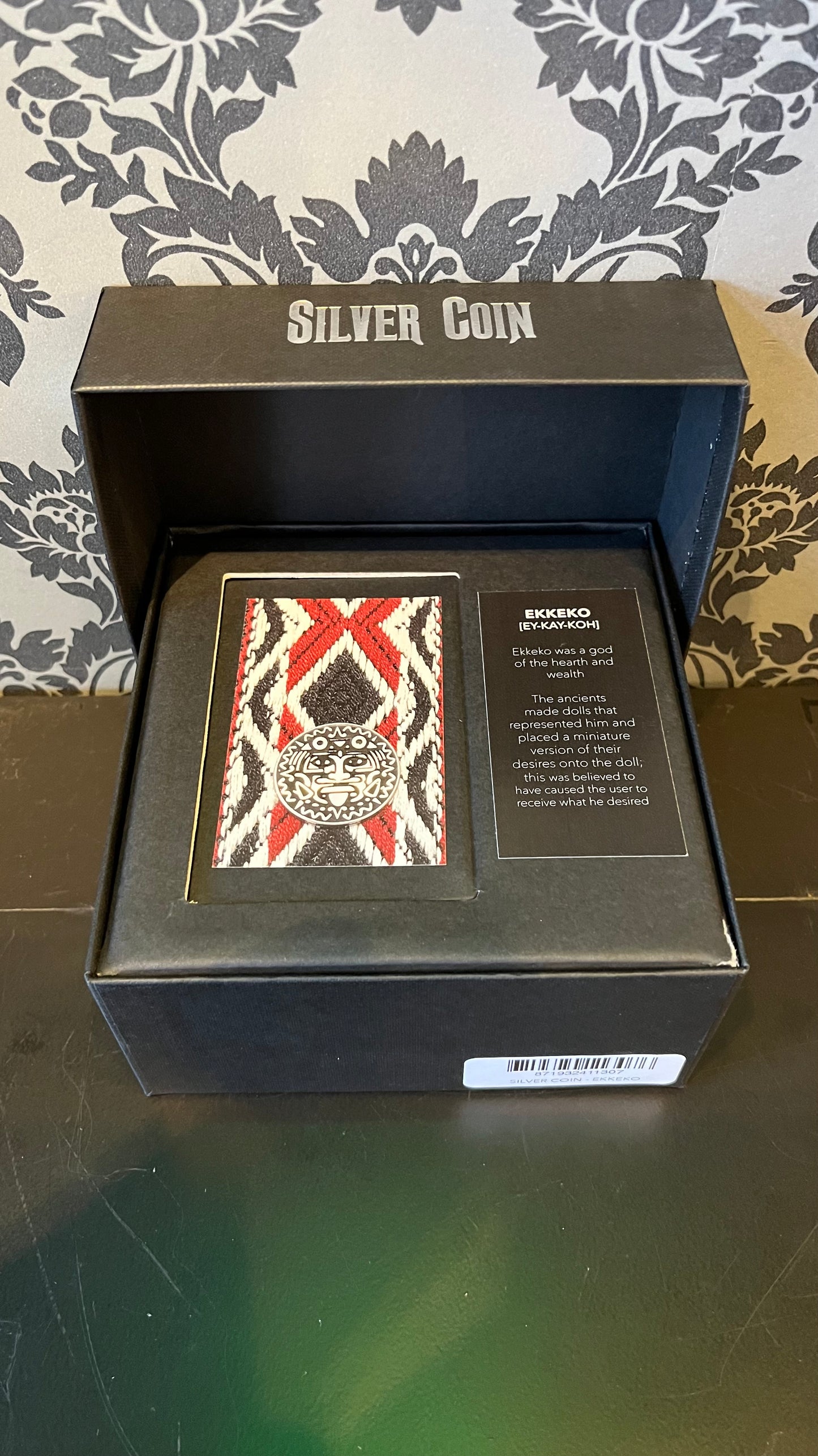 Silver Coin - Ekkeko