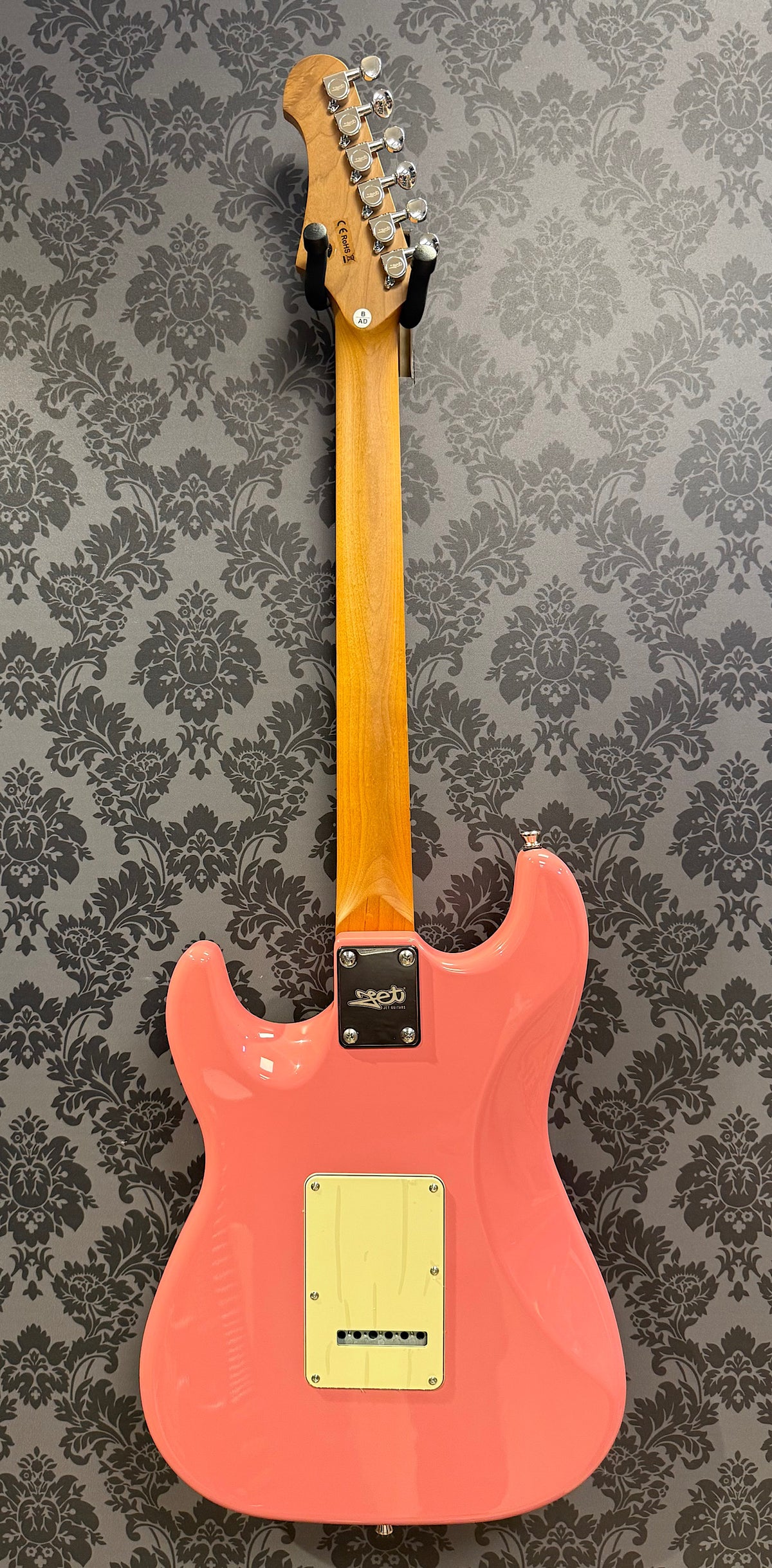 JET Guitars JS 300 Burgundy Pink
