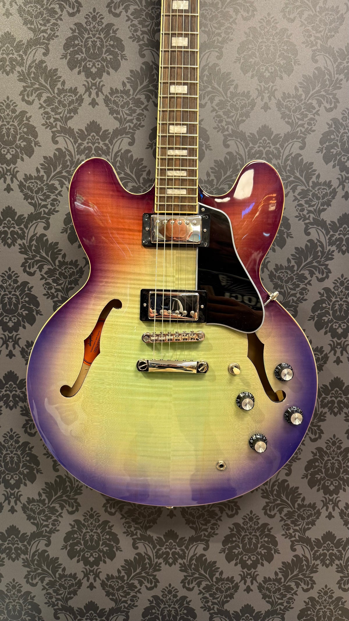 Epiphone ES-335 IG Figured Blueberry Burst (SOLD)