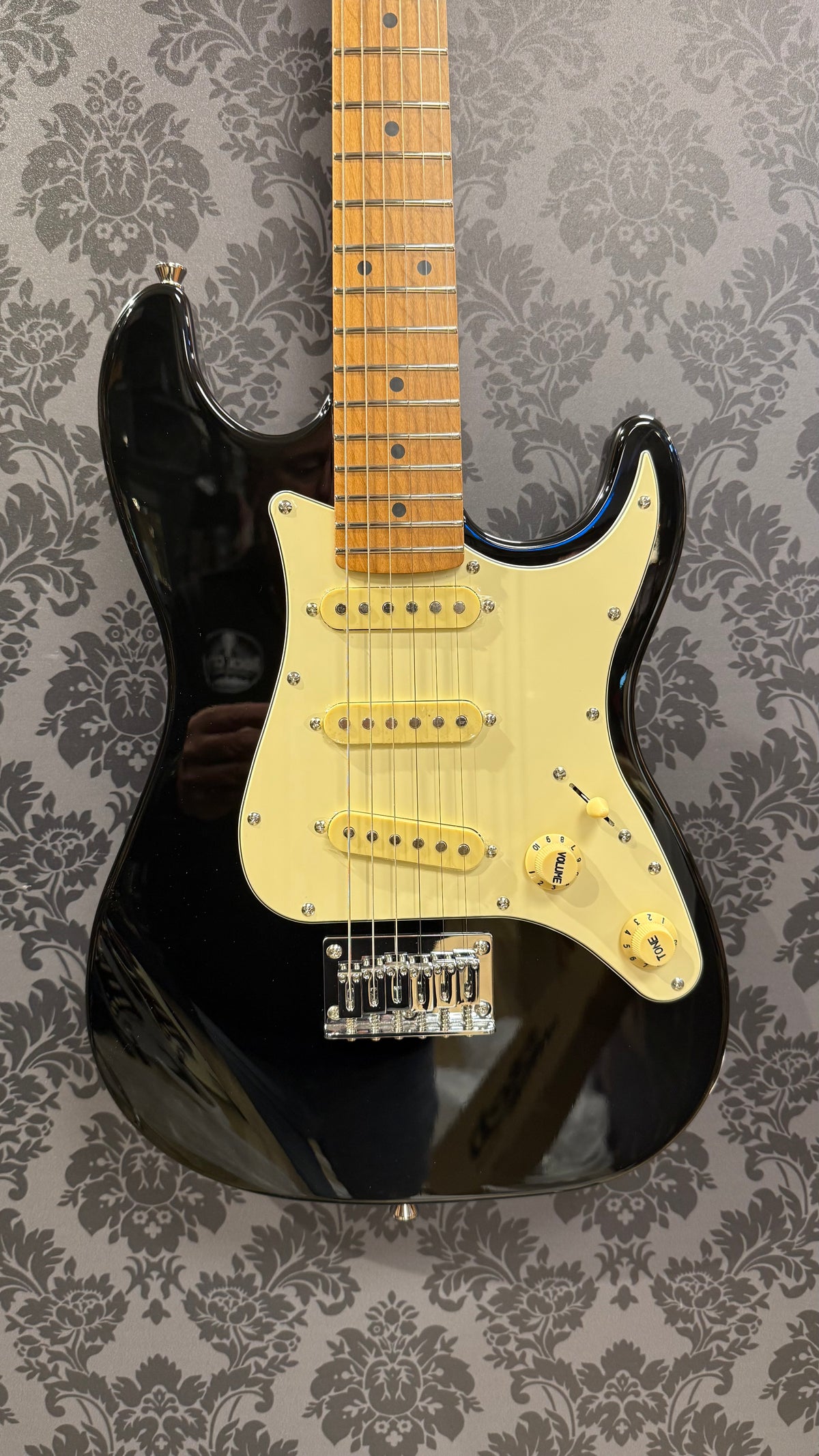 JET JS-300 MINI BK 3/4 guitar Black