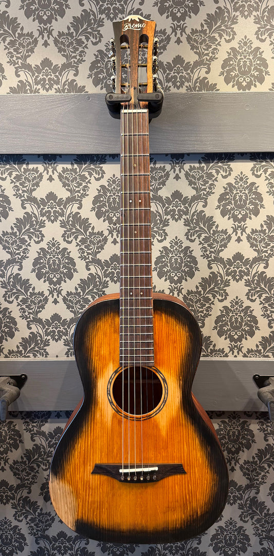 Bromo BAR-6H Historic Sunburst All Solid Parlor Incl. gigbag