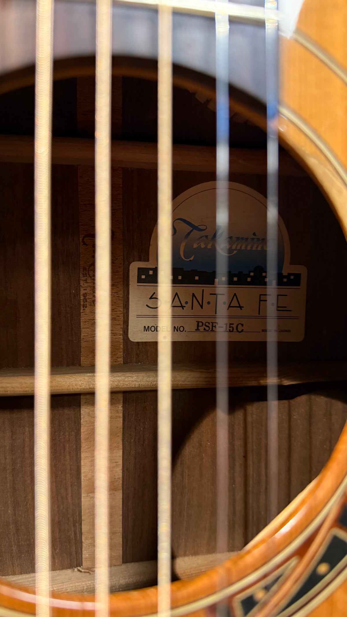 Takamine Santa Fe PSF-15C + case (Occasion)