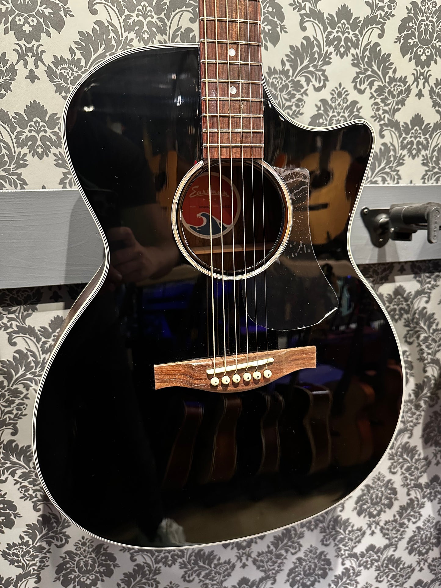 Eastman PCH2-GACE Black Incl. gigbag B-stock