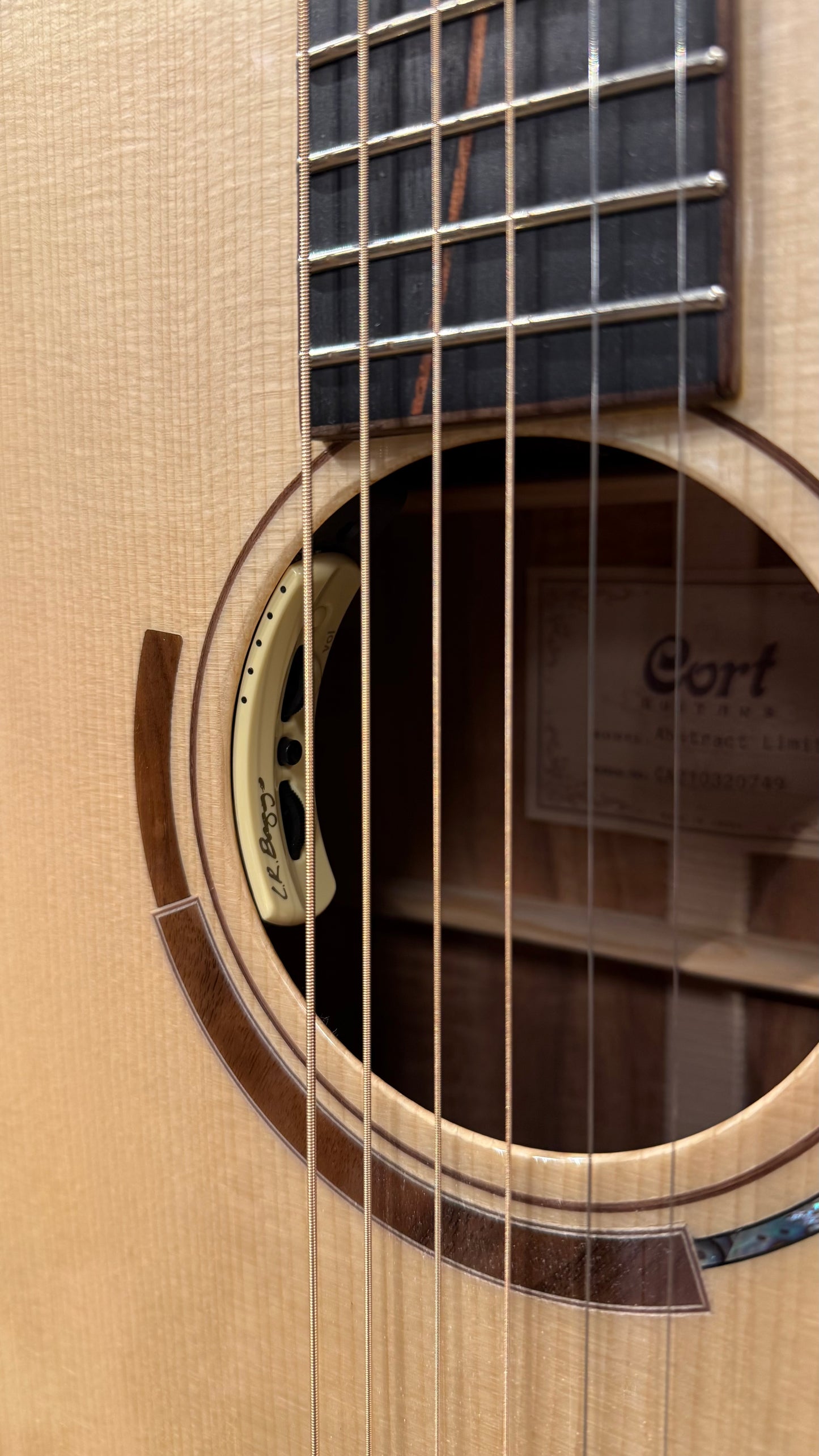 Cort Abstract Limited Koa/Spruce incl. case (occasion)