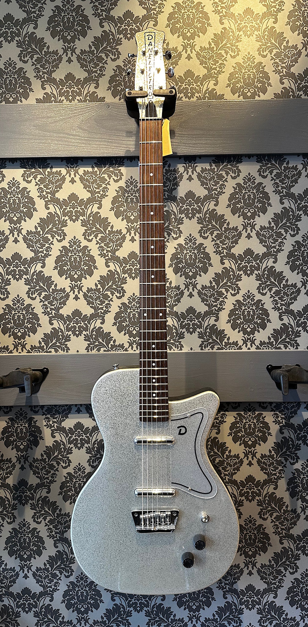 Danelectro 56 SC Sliver Metal Flake