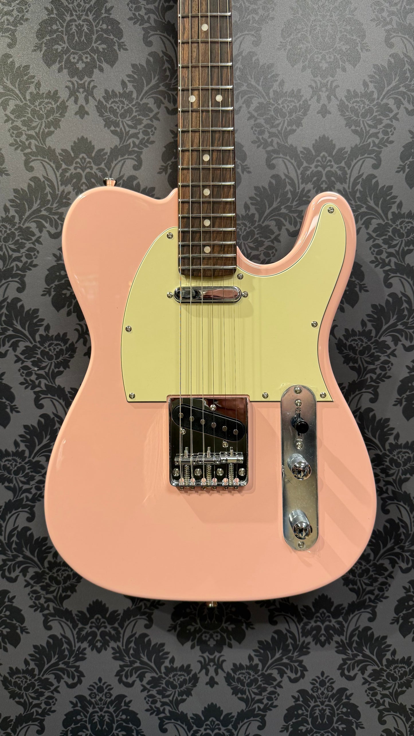 JET Guitars JT300 tele Shell Pink
