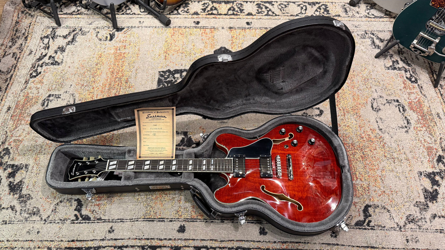 Eastman T486 16" Thinline Seymour Duncan HB incl.case (B stock)