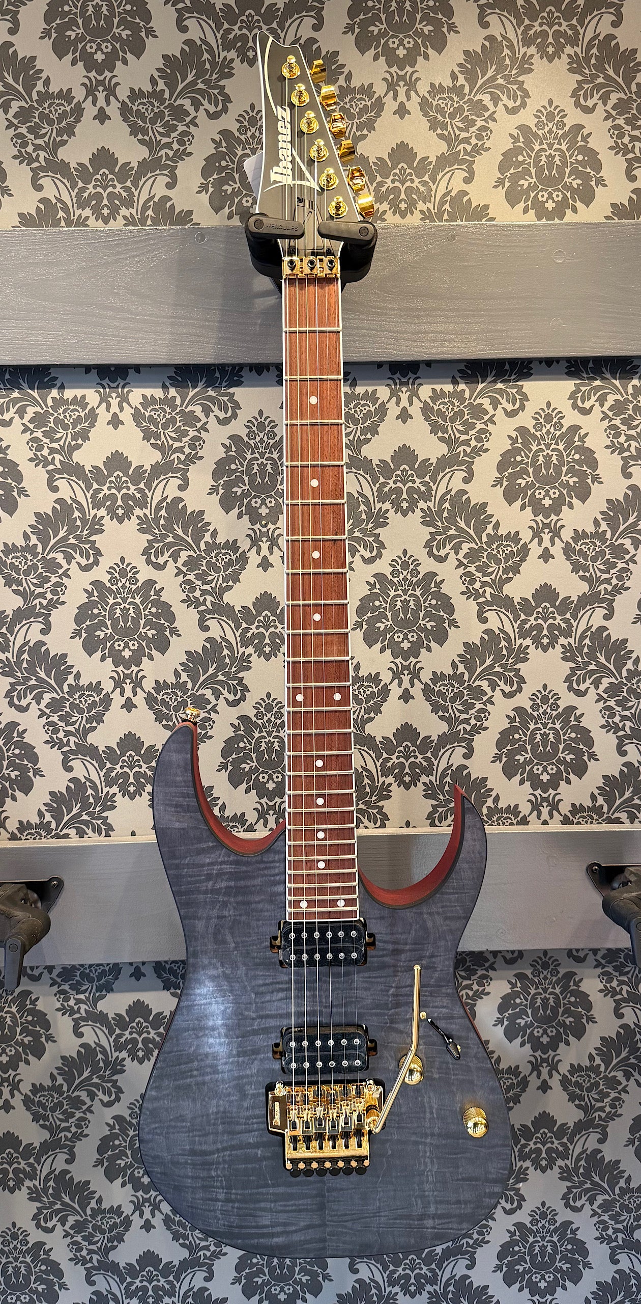 Ibanez RG420-FMSPTGF Transparent Gray Flat