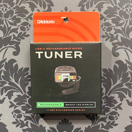 D'Addario CT-12RC Micro Headstock Tuner