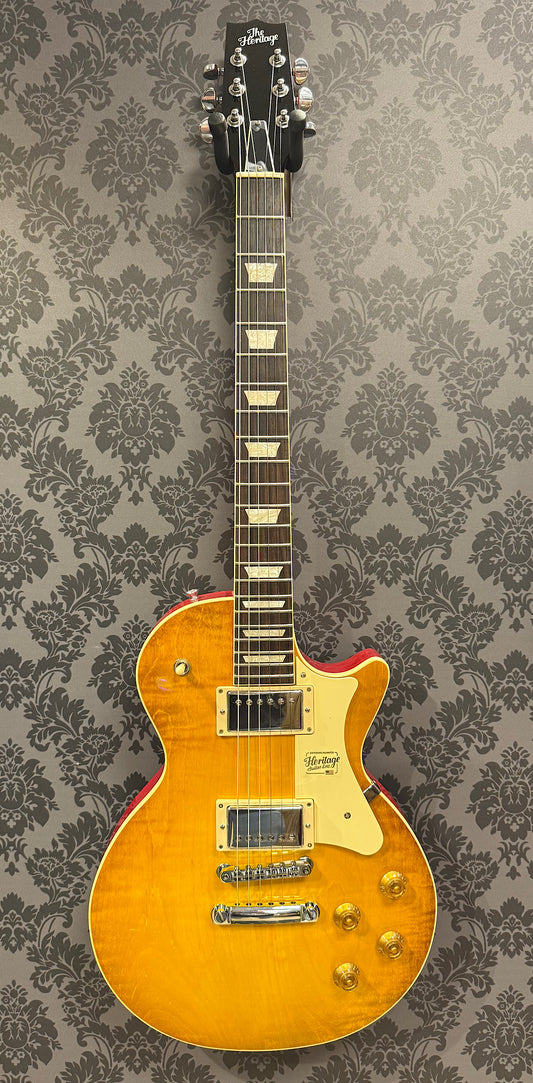 Heritage H-150 Dirty Lemon Burst Incl. Case