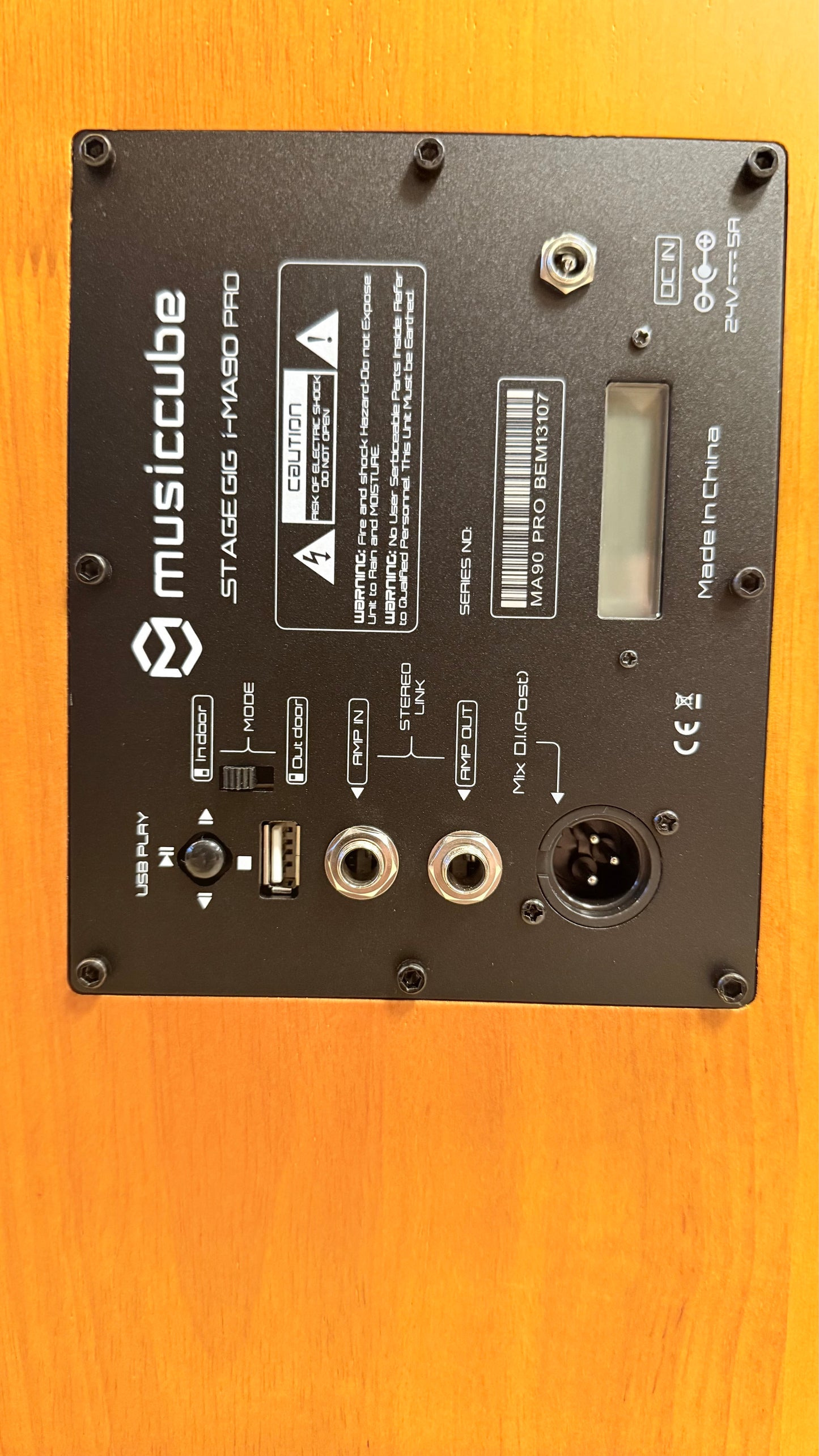 Music Cube MA90 Pro Oak Wood