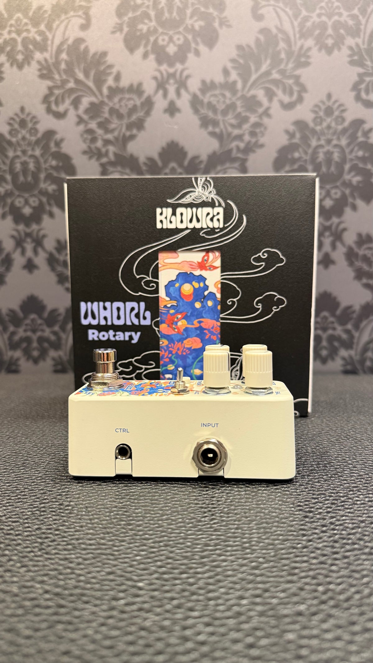 Klowra Whorl Rotary effect pedal