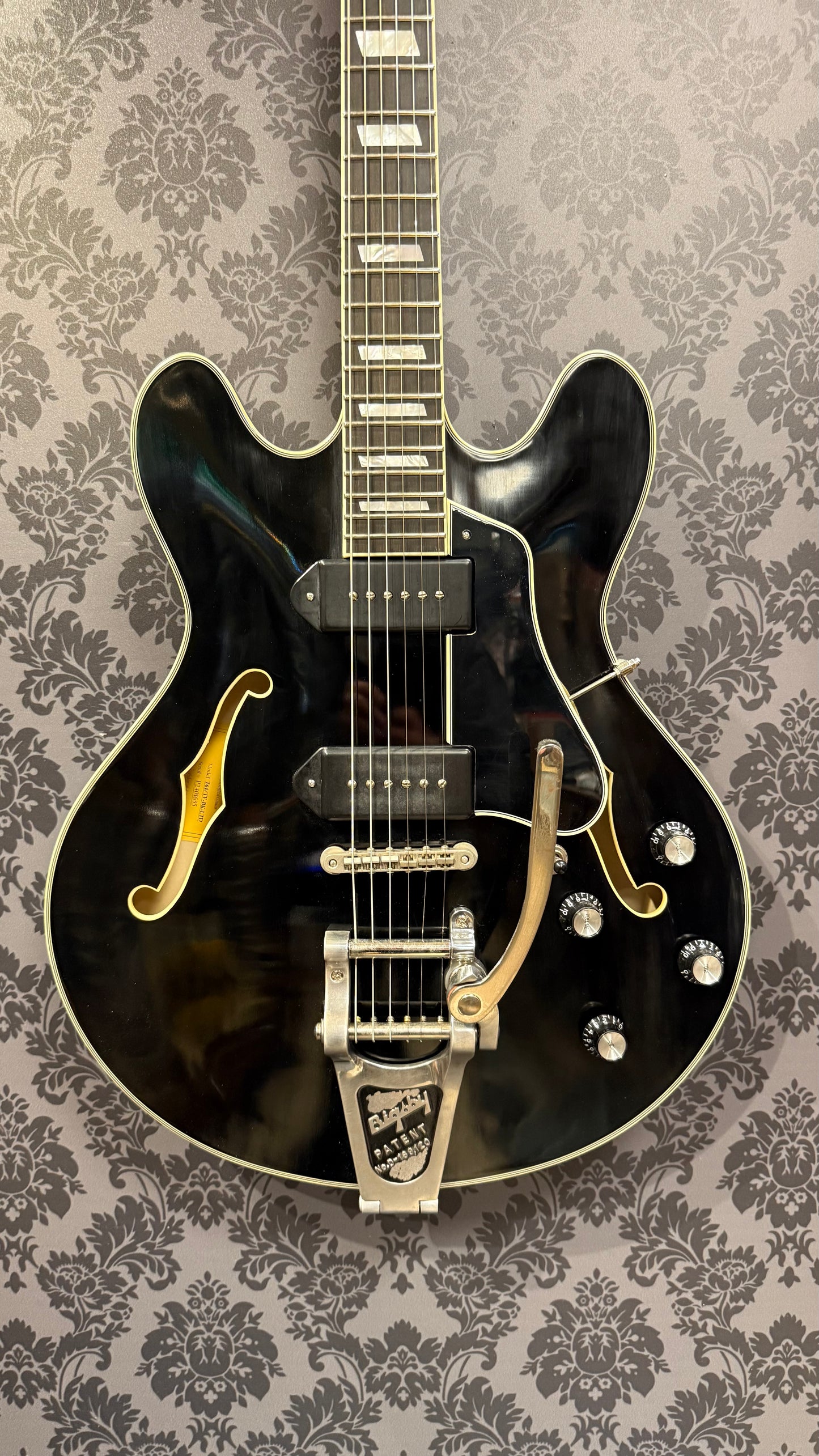Eastman T64/TV LTD- truetone vintage gloss black (occasion)