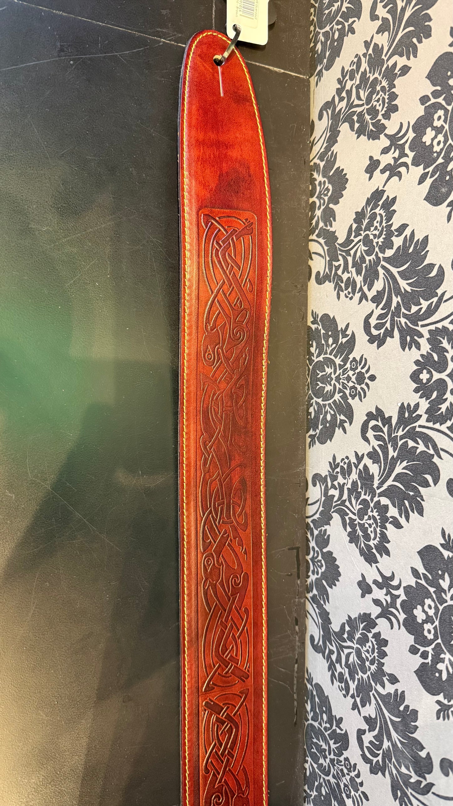 Leathergraft Padded Embossed Brown
