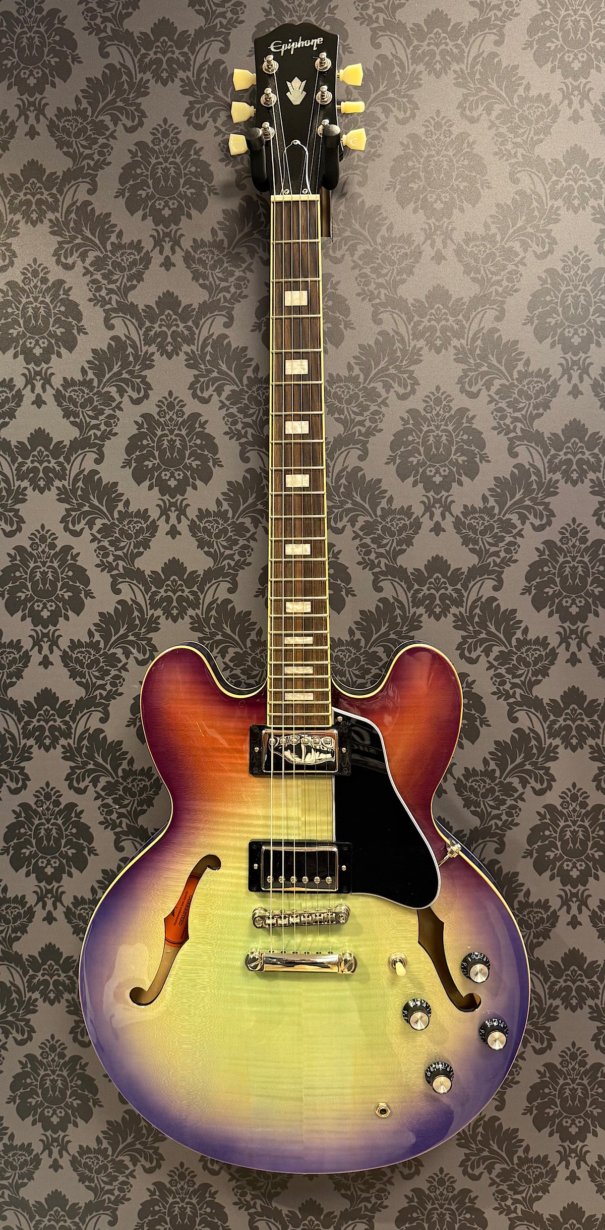 Epiphone ES-335 IG Figured Blueberry Burst (SOLD)