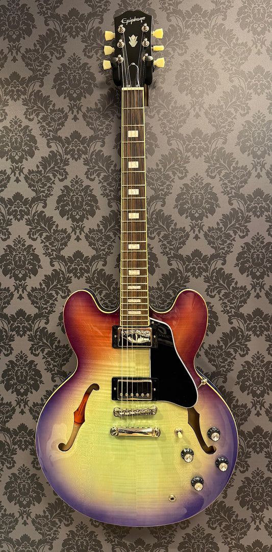 Epiphone ES-335 IG Figured Blueberry Burst (SOLD)