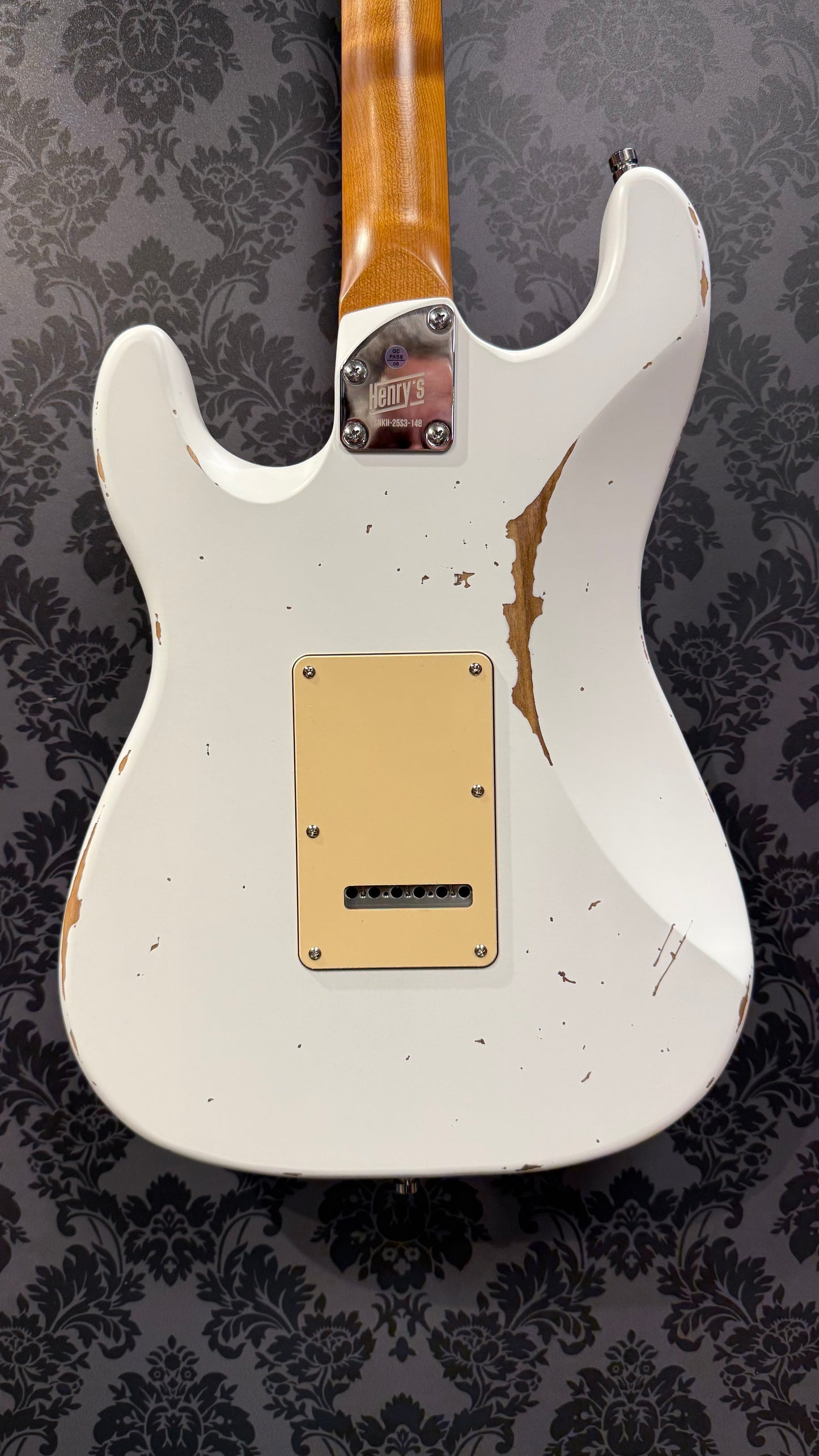HENRY’S Snake II Relic ST-1N Rattle - White Relic incl. Bag