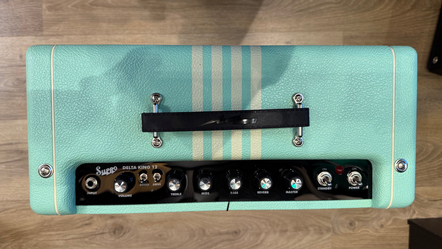 Supro Delta King 12 Combo - Seafoam/Cream
