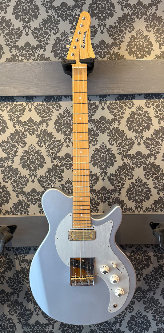 Eastman FT-SC'52 Fuller-tone Series Ice Blue Metallic incl.gigbag
