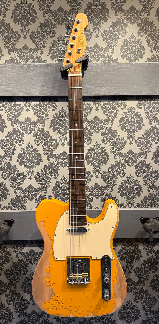 Henry's TL-1 Space The Comet Yellow Relic incl. bag