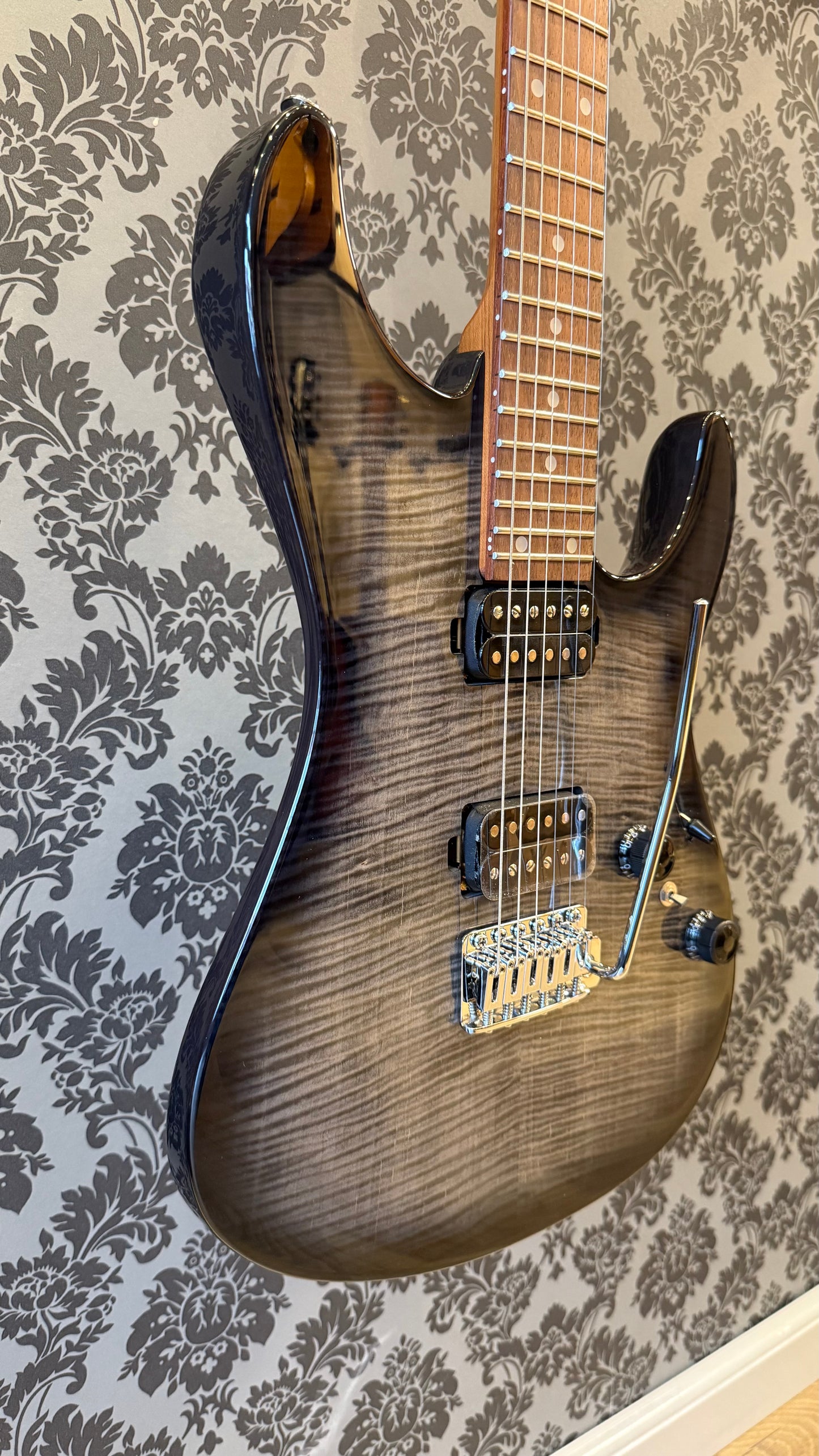 Ibanez AZ24S1F-TKS Transparant Black Sunburst